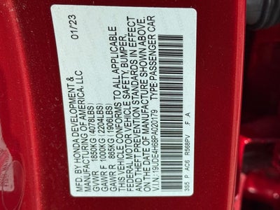 2023 Acura Integra A-Spec Tech Package