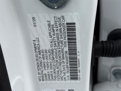 2025 Acura TLX Technology Package