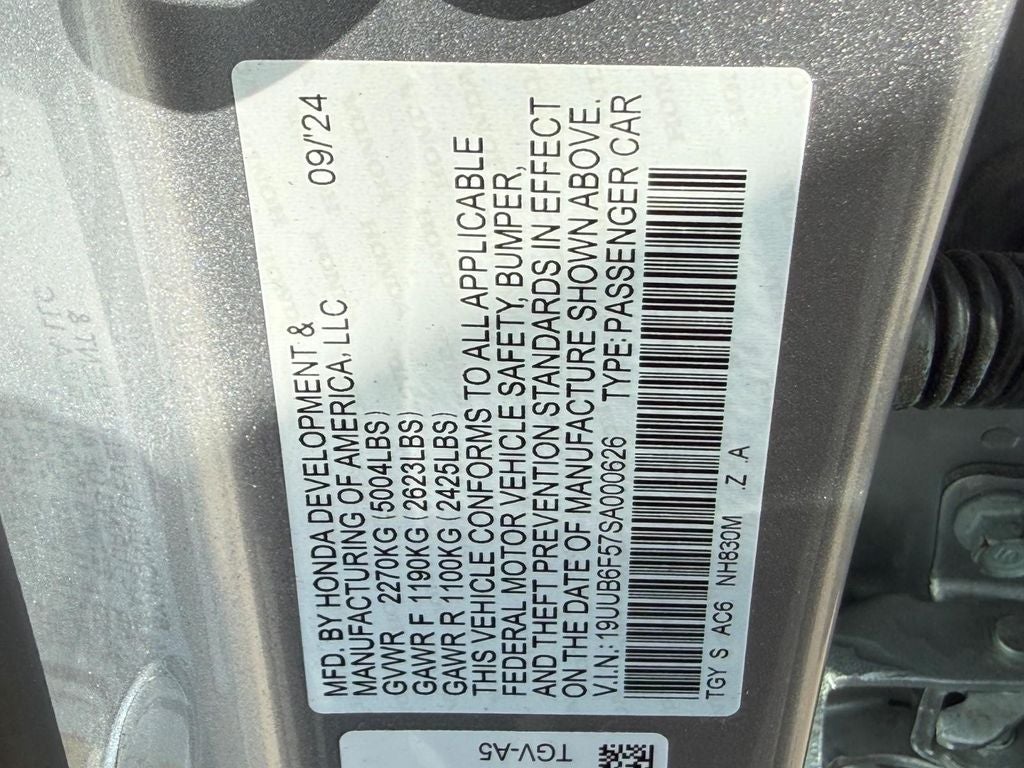 2025 Acura TLX A-Spec Package SH-AWD