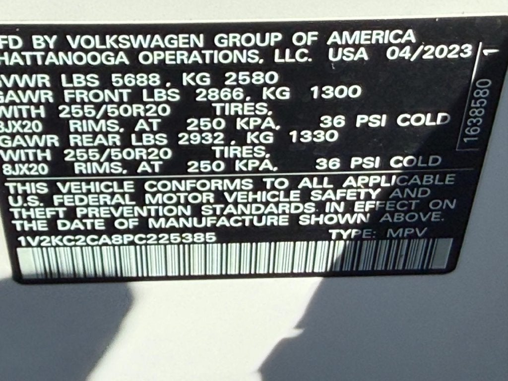 2023 Volkswagen Atlas Cross Sport 2.0T SE w/Technology