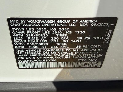 2024 Volkswagen Atlas 2.0T SE w/Technology