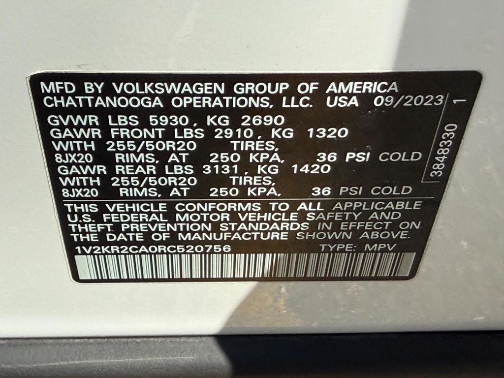 2024 Volkswagen Atlas 2.0T SE w/Technology