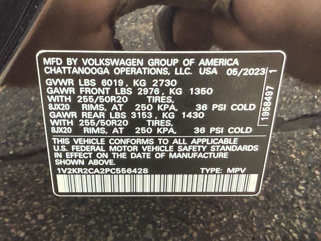 2023 Volkswagen Atlas 3.6L V6 SE w/Technology
