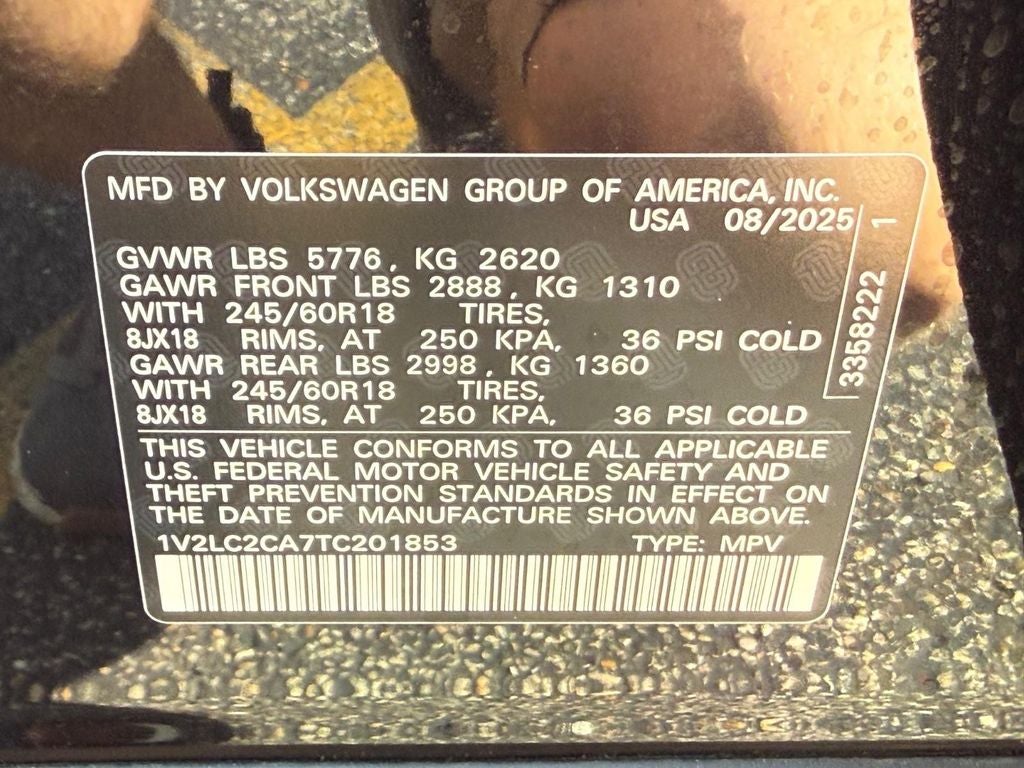 2026 Volkswagen Atlas Cross Sport SE