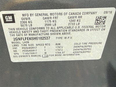 2017 Chevrolet Equinox LT