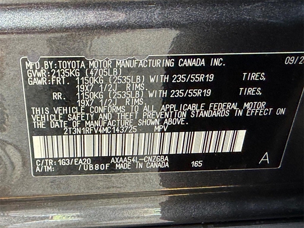 2021 Toyota RAV4 Limited