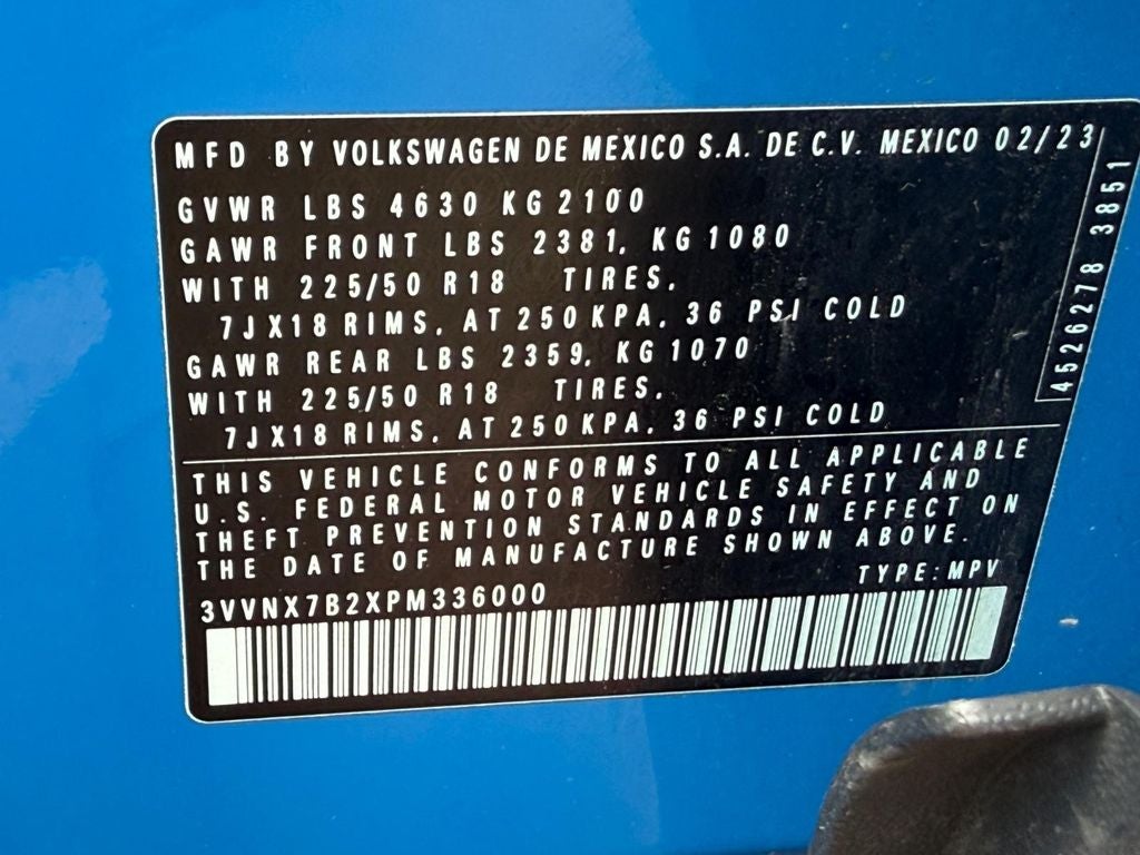 2023 Volkswagen Taos 1.5T SE