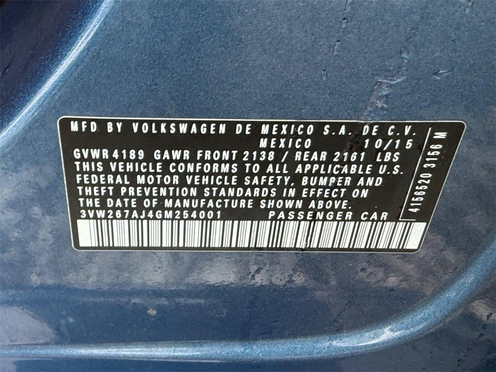 2016 Volkswagen Jetta 1.4T S w/Technology