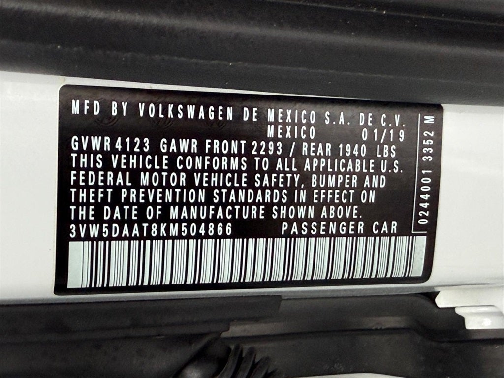 2019 Volkswagen Beetle Convertible 2.0T Final Edition SE