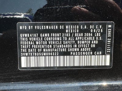 2025 Volkswagen Jetta 1.5T SE