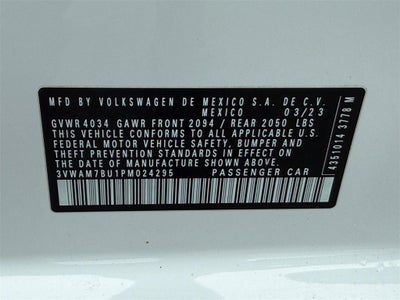 2023 Volkswagen Jetta 1.5T Sport