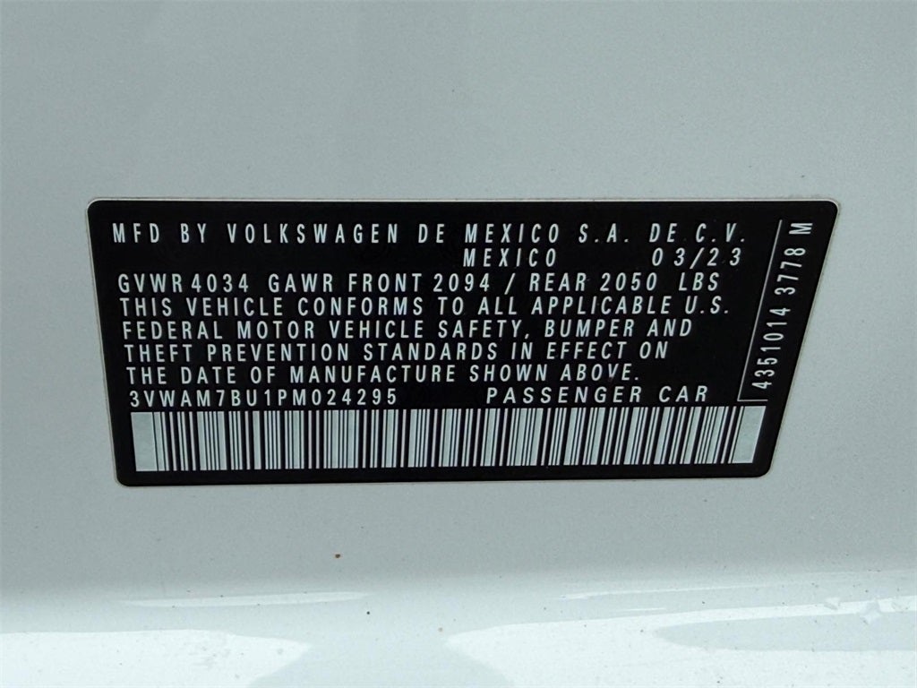 2023 Volkswagen Jetta 1.5T Sport