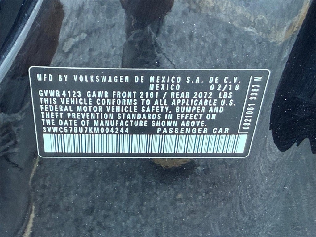 2019 Volkswagen Jetta 1.4T SE