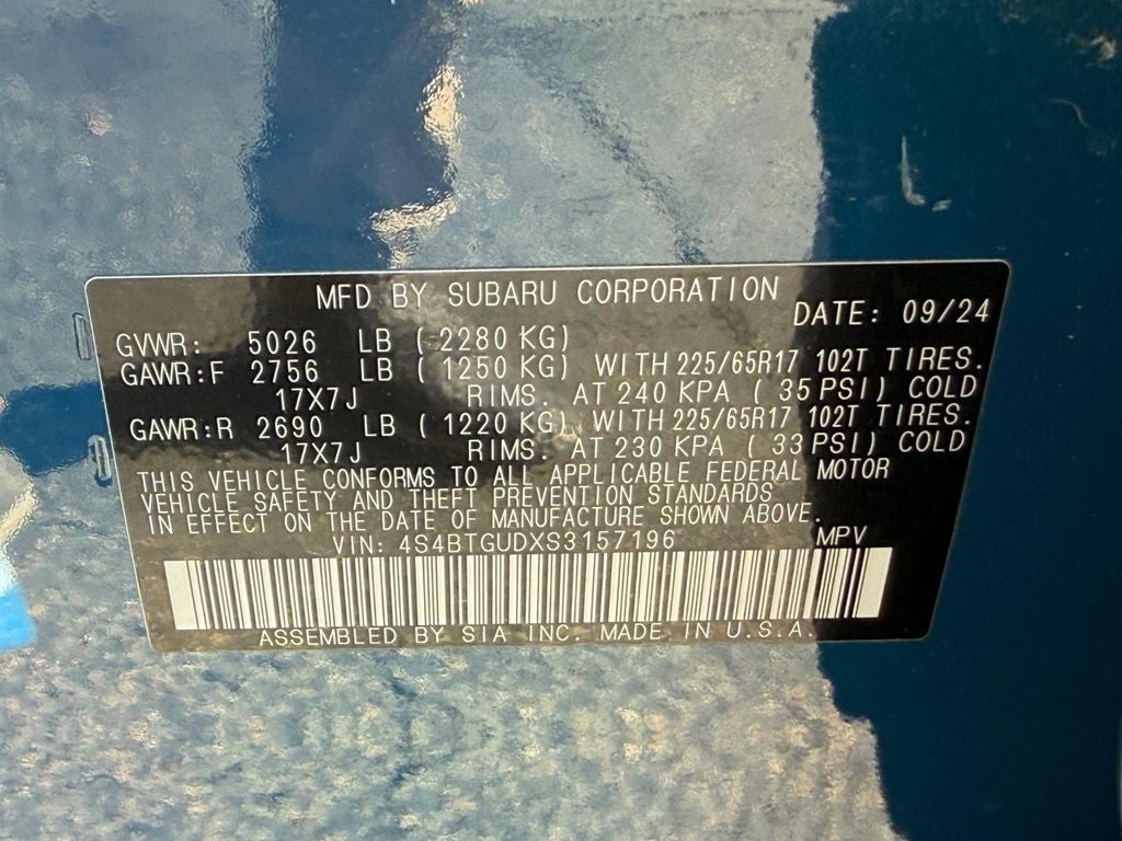 2025 Subaru Outback Wilderness