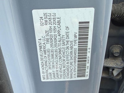 2024 Honda Pilot Elite