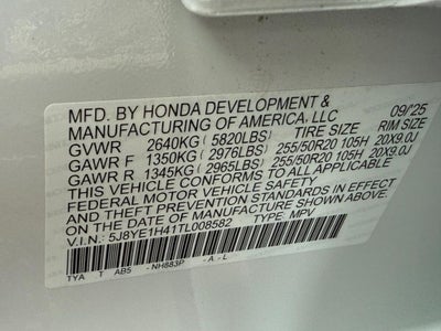 2026 Acura MDX Technology Package SH-AWD