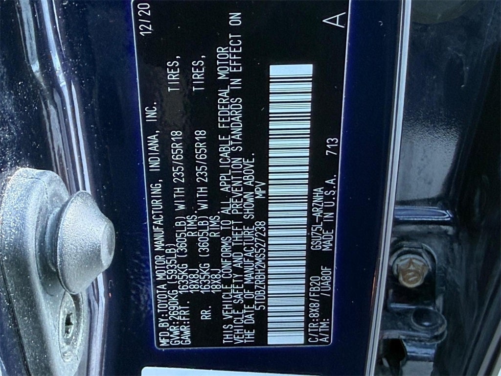 2021 Toyota Highlander LE