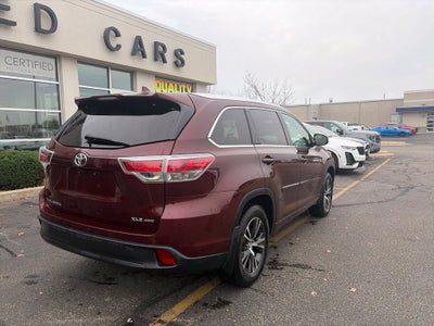 2016 Toyota Highlander XLE V6