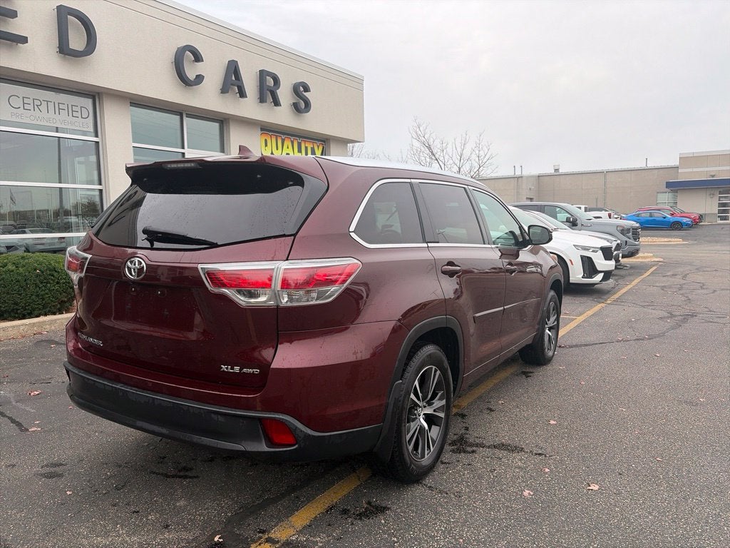2016 Toyota Highlander XLE V6