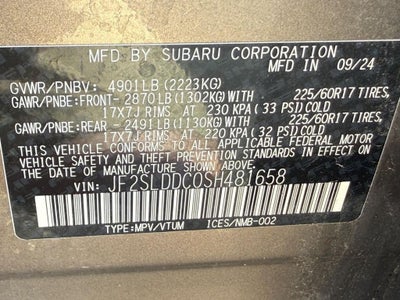 2025 Subaru Forester Premium