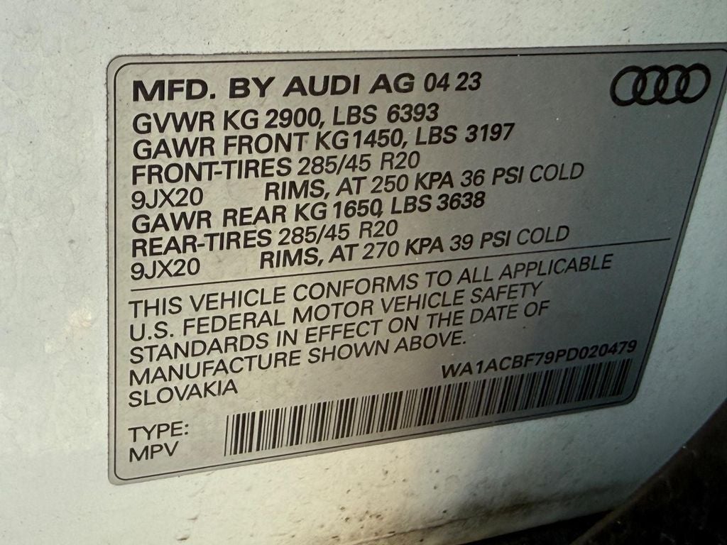 2023 Audi Q7 45 Premium quattro