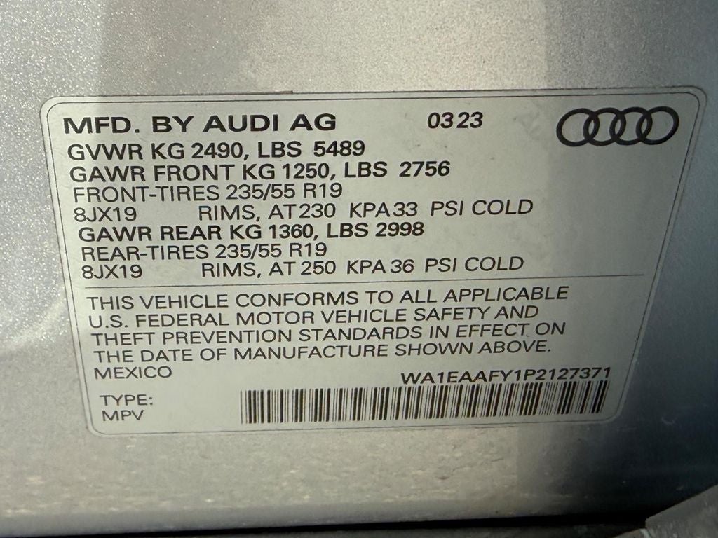 2023 Audi Q5 45 S line Premium Plus quattro