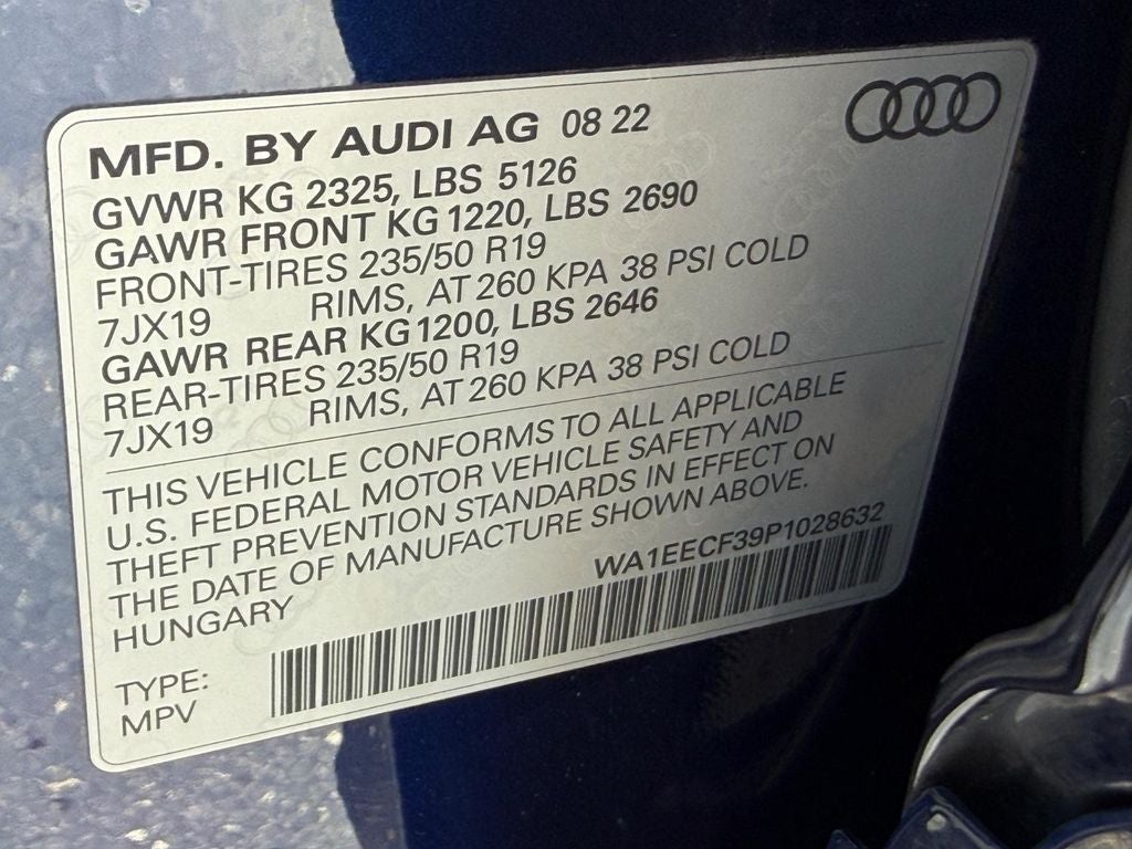 2023 Audi Q3 Premium Plus S Line quattro