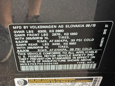 2014 Volkswagen Touareg V6 TDI Lux
