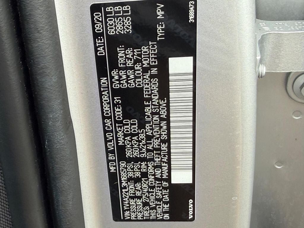 2021 Volvo XC90 T6 Inscription