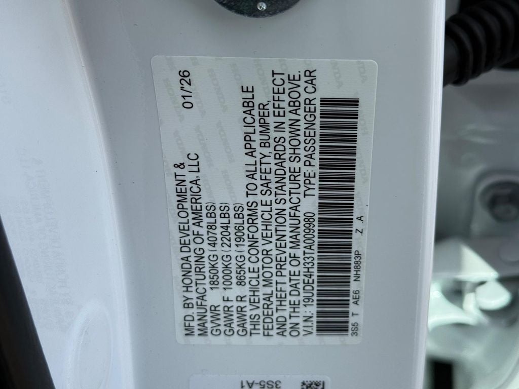 2026 Acura Integra A-Spec Package