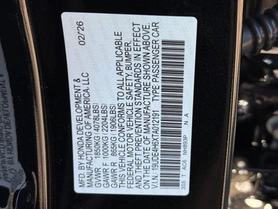 2026 Acura Integra A-Spec Tech Package