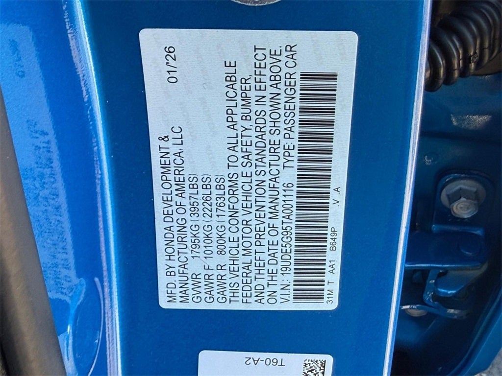 2026 Acura Integra Type S