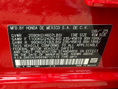 2025 Acura ADX A-Spec Package