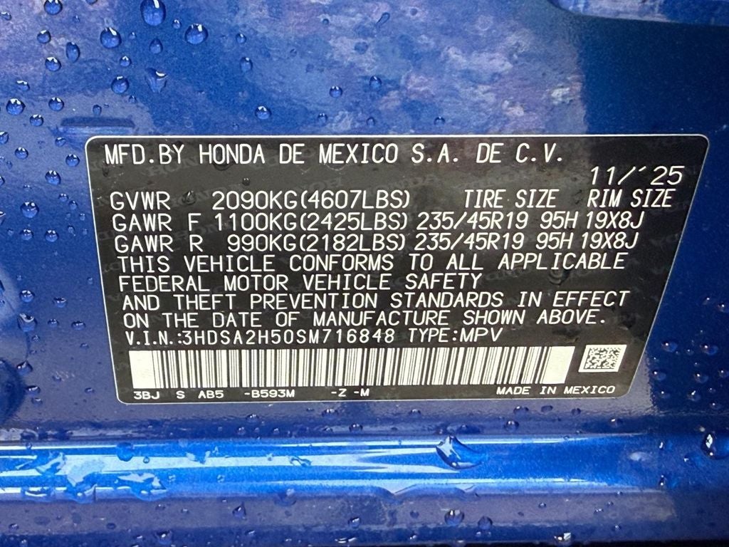 2025 Acura ADX A-Spec Package