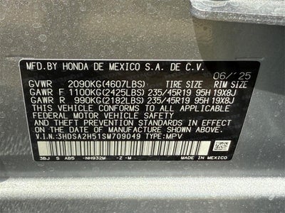 2025 Acura ADX A-Spec Package