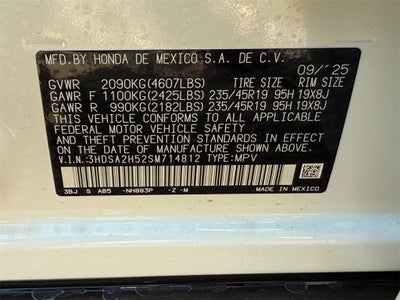 2025 Acura ADX A-Spec Package