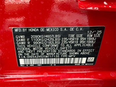 2025 Acura ADX A-Spec Package