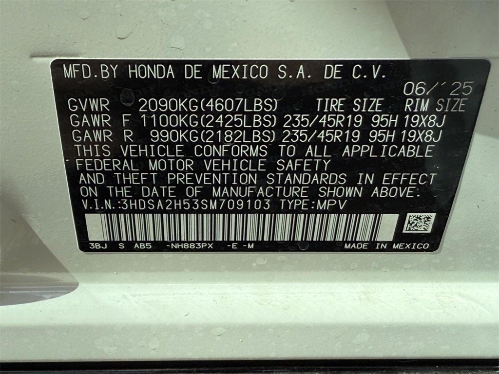 2025 Acura ADX A-Spec Package