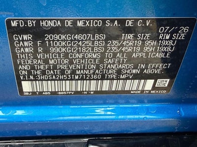 2026 Acura ADX A-Spec Package