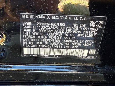 2025 Acura ADX A-Spec Package