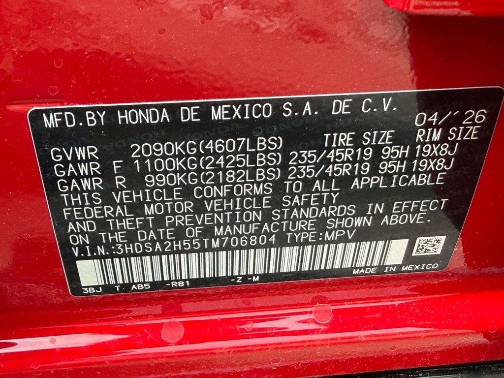 2026 Acura ADX A-Spec Package