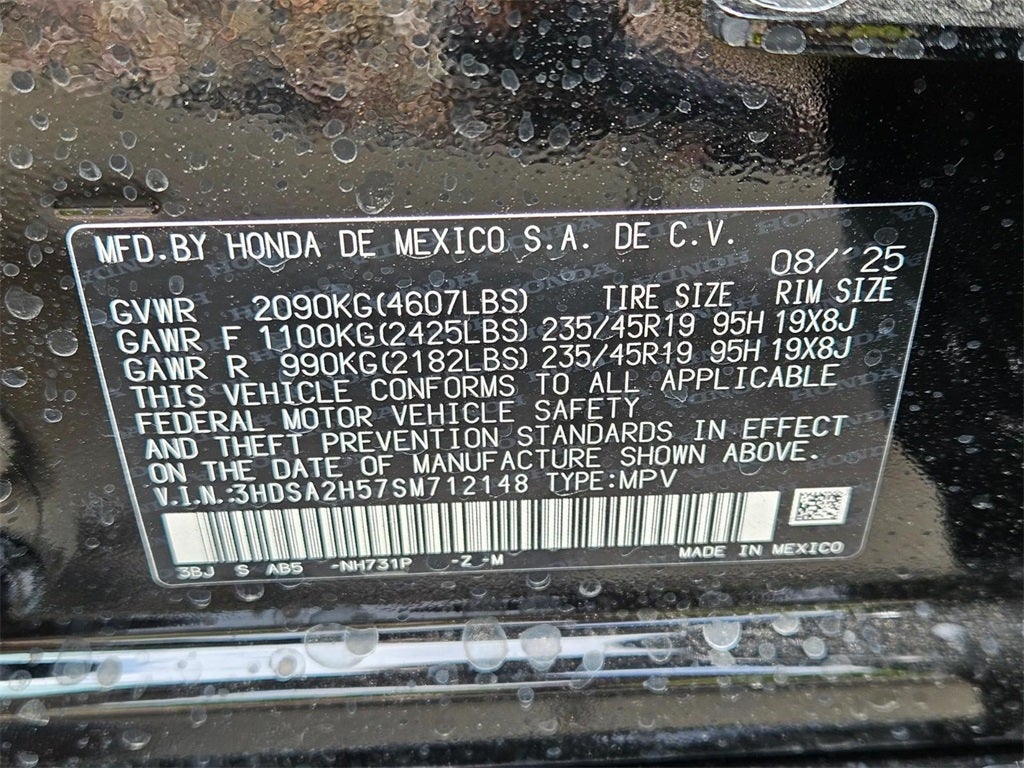 2025 Acura ADX A-Spec Package