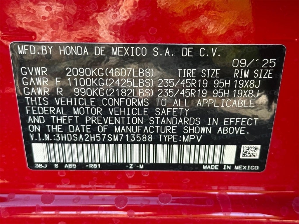 2025 Acura ADX A-Spec Package