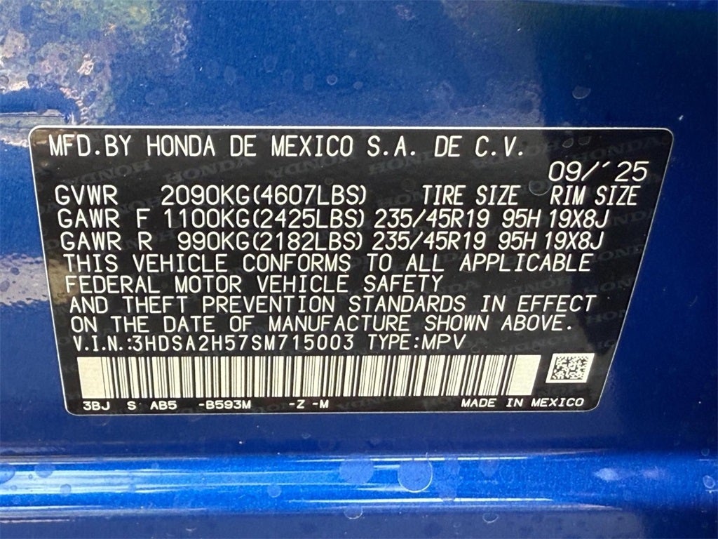 2025 Acura ADX A-Spec Package