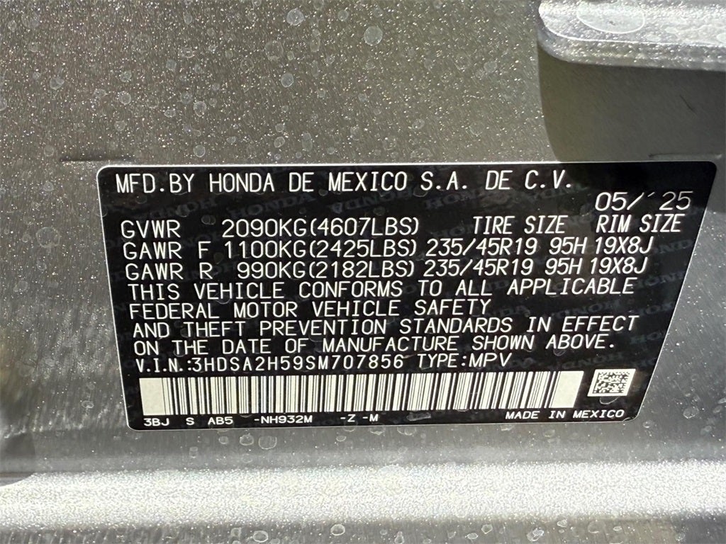 2025 Acura ADX A-Spec Package