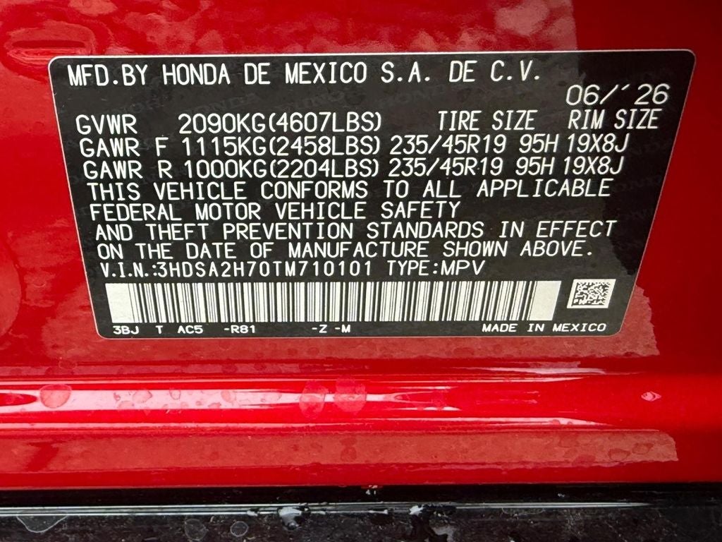 2026 Acura ADX A-Spec Advance Package