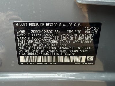 2025 Acura ADX A-Spec Advance Package