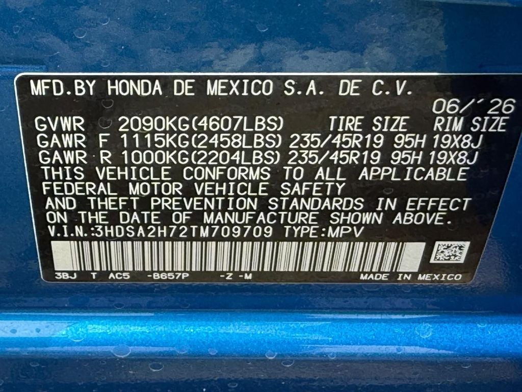 2026 Acura ADX A-Spec Advance Package