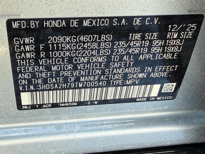 2026 Acura ADX A-Spec Advance Package