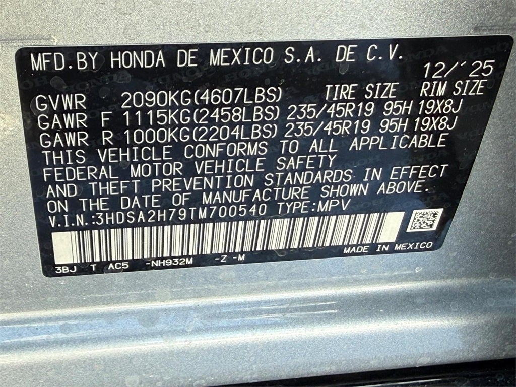 2026 Acura ADX A-Spec Advance Package